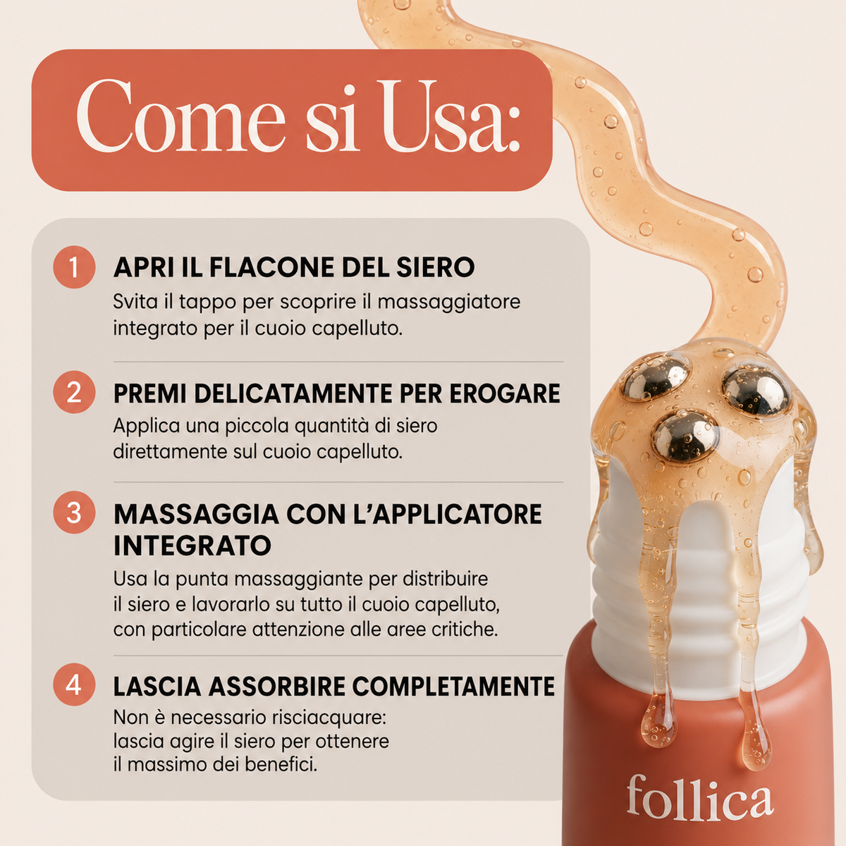 FOLLICA Siero Per Capelli